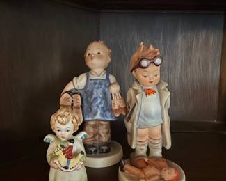 Goebel Hummel "Little Doctor" (Hum 143/0) and "Little Gardener" (Hum 118/0) Figurines
