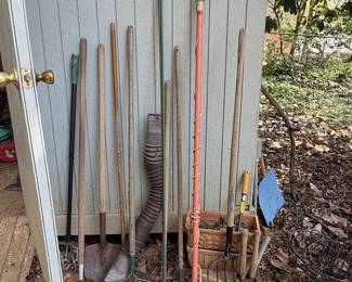 Assorted Garden Tools