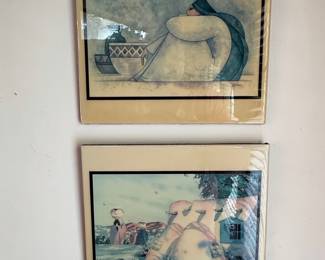 Pair of Art Prints by G.E. Mullan