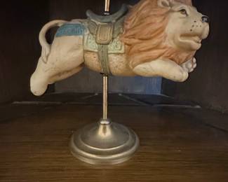 Lenox Carousel Lion Figurine