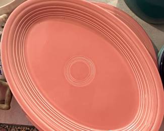 Fiesta Ware Pitcher and Dinnerware Set