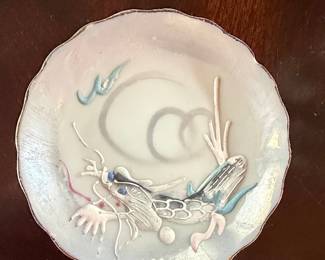 Moriage Dragonware Teacup and Saucer