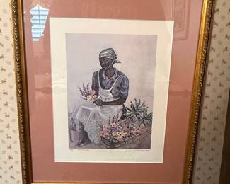Eliza"s Garden" Print by Leo R. Smith