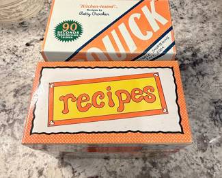 Betty Crocker "Bisquick" Recipes Card Box