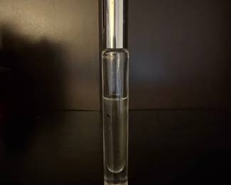Glass Perfume Rollerball Bottle with Silver Cap