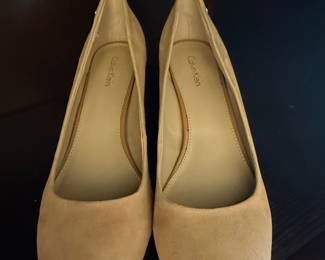 Calvin Klein Alanta Block Heel Dress Pumps
