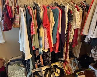 Assorted Women's Clothing and Shoes