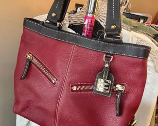 Dooney & Bourke "1975" Pebble Grain Satchel Handbag