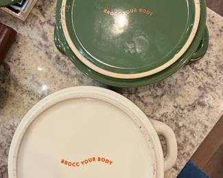 Brocc Your Body Ceramic Casserole Dishes Set