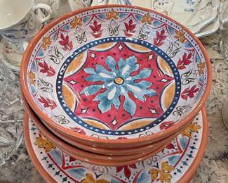 Euro Ceramica Zanzibar Collection Serving Bowls