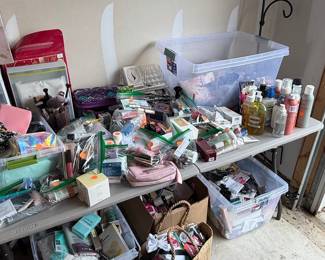 Assorted Cosmetics and Personal Care Items