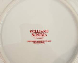 Williams Sonoma "Twas the Night Before Christmas" Reindeer Plate