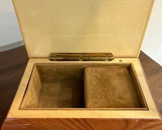 Sorrento Inlaid Wood Music Box with Musical Motif
