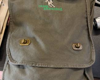 Camp Unleashed Canvas Messenger Bag