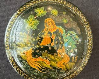 Vintage Russian Lacquer Box