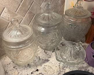 Princess House Fantasia Canister Set with Citrus Juicer