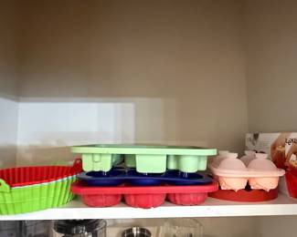 Silicone Baking Molds and Ice Molds Set with Lékué Rose Ice Mold