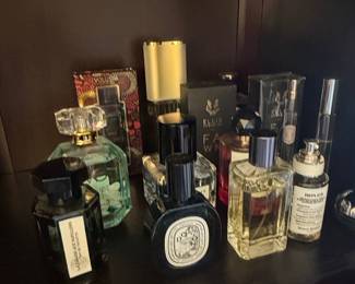 Assorted Designer Perfume Collection including Diptyque and Maison Margiela
