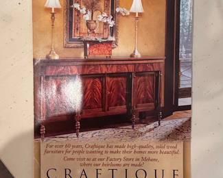 Craftique Solid Wood China Hutch