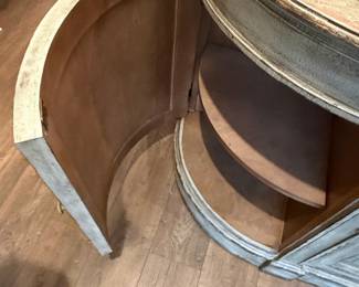 Demilune Cabinet