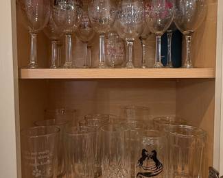 Assorted Promotional Glassware Set