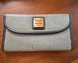 Dooney & Bourke "All-Weather Leather" Continental Clutch Wallet