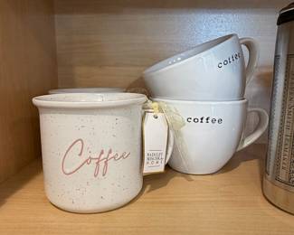 Badgley Mischka Home "Coffee" Mug Set