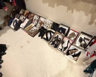 Assorted Women's Designer Heels and Sandals