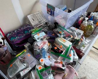 Assorted Cosmetics and Personal Care Items