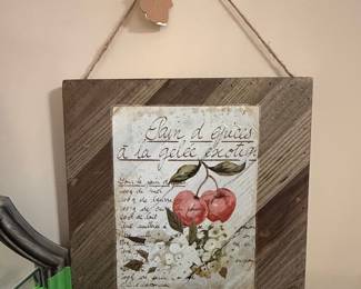 French Recipe "Pain d'épices à la gelée exotique" Framed Print