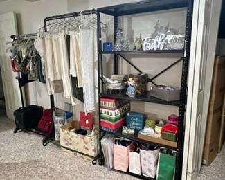 Linen tablecloths, purses, Christmas 