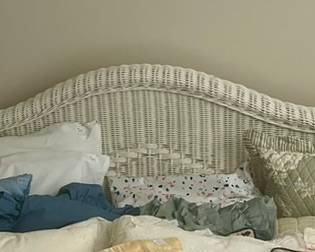 Wicker Queen size headboard