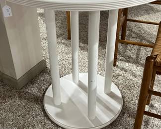 white high top table