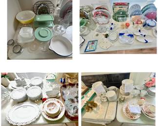 More uique platters, containers, dish wares 