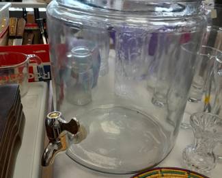 Glass Urn