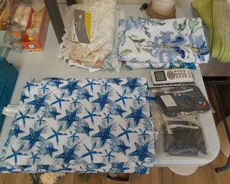 Placemats, table cloths