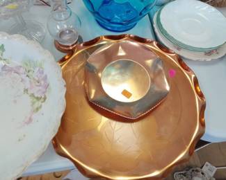 Copper platters created by Neil Hoag