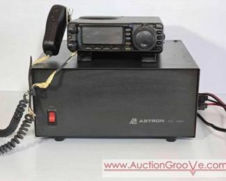 1 Short Wave YEASU HFVHF UHF ALL Mode Transceiver FT100D and ASTRON RS35A