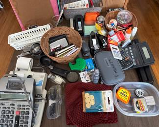 Assorted Office and Craft Supplies