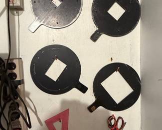 Vintage Photography Studio Aperture Masks