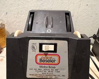 Beseler Motor Base Agitator for Color Printing