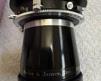 Burke & James, Inc. "Petzval" Style Lens