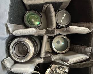 Nikon F3 SLR Camera with Nikkor Lenses