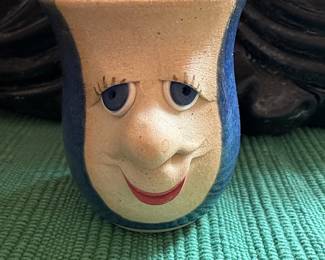Muggins Pottery "Ugly Mug" Face Mug