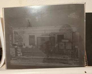 Vintage Photograph of a CILSO Gas Station