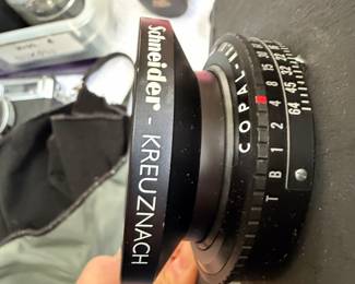Schneider-Kreuznach Symmar-S 210mm f/5.6 MC Lens with Copal 1 Shutter on Lens Board