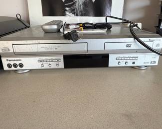 Panasonic PV-D4743S Double Feature DVD/VCR Combo Player