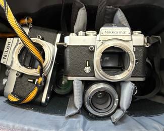 Nikon F2 Photomic SLR Camera with Nikkormat FTN