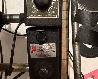 Beseler Resistrol No. 110-R and Model 45MCR Lamp Dimmer/Controller