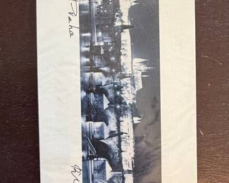 Charles Bridge, Prague - Signed Photograph by Jean-Francois Jaussaud